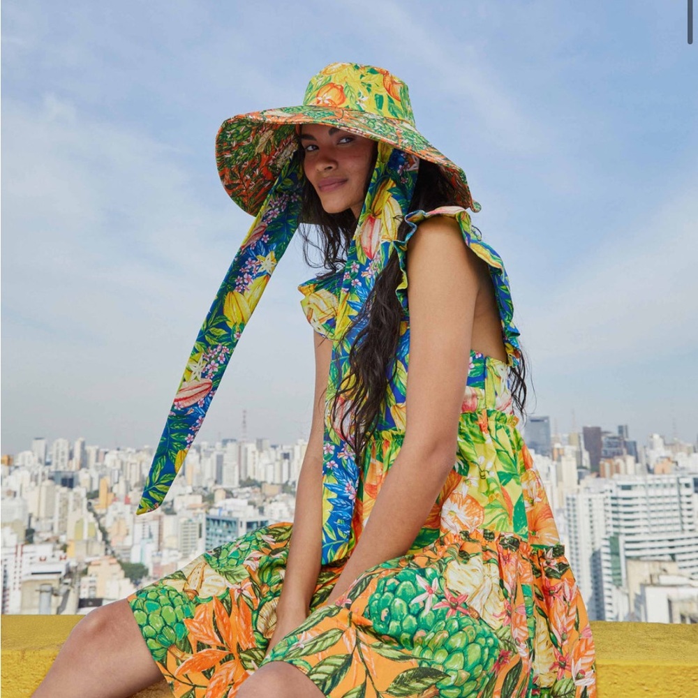 Farm Rio Tropical Sun Hat Caipirinha